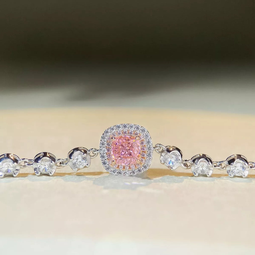 925 Sterling Silver Zircon Necklace