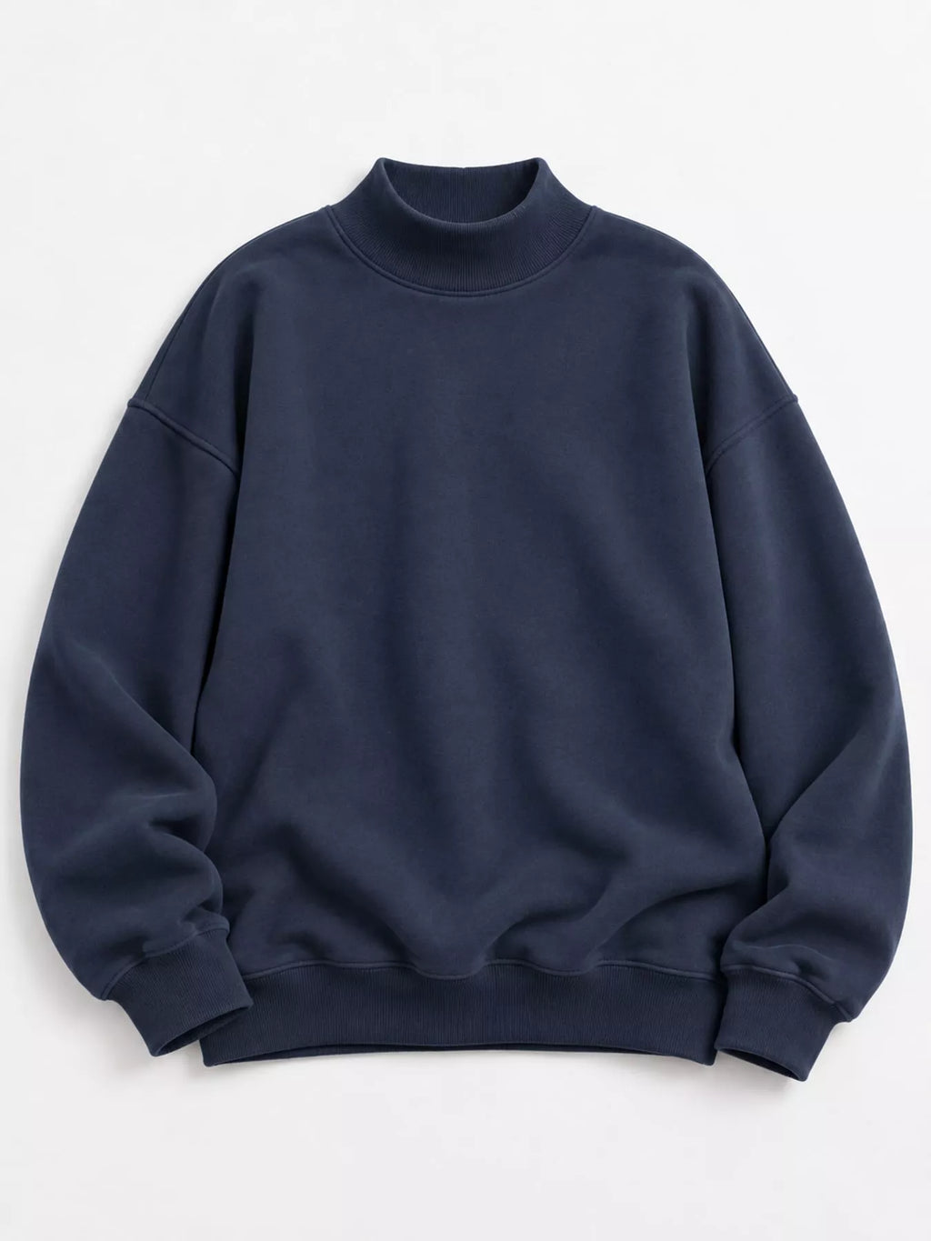 Navy oversized Dropped Shoulder Sweatshirt
