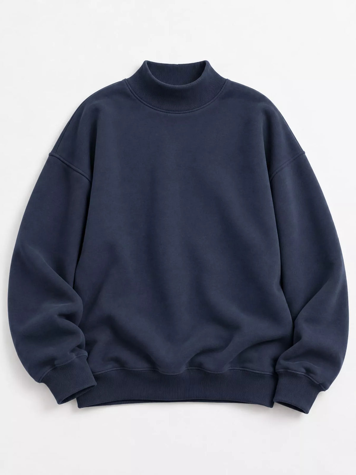 Navy oversized Dropped Shoulder Sweatshirt