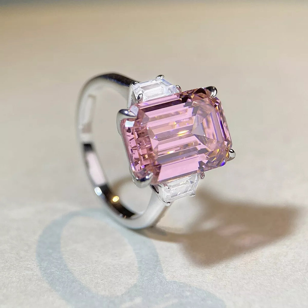 925 Sterling Silver Geometric Ring
