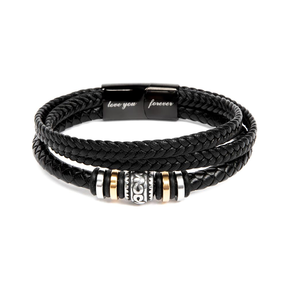Love You Forever Will Never Lose (To My Grandson) – Bracelet