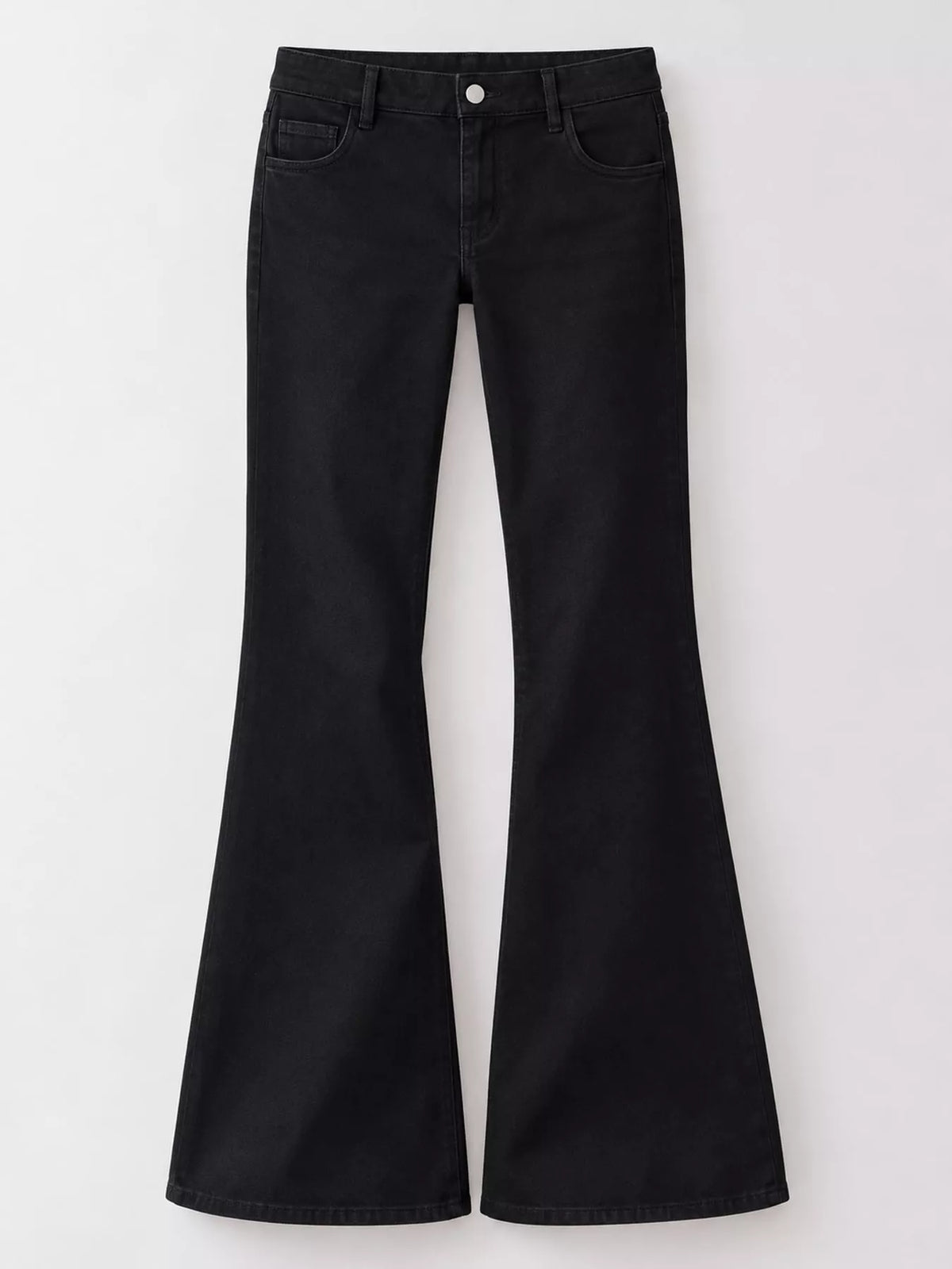 Black flare Jeans with Pockets