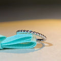 925 Sterling Silver Bead Ring
