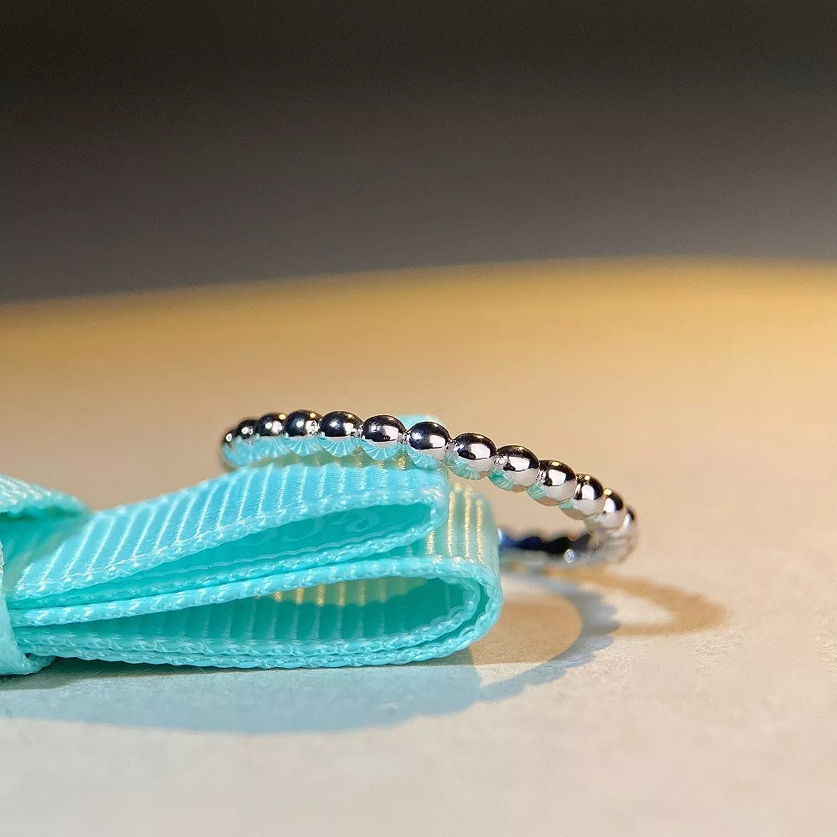 925 Sterling Silver Bead Ring