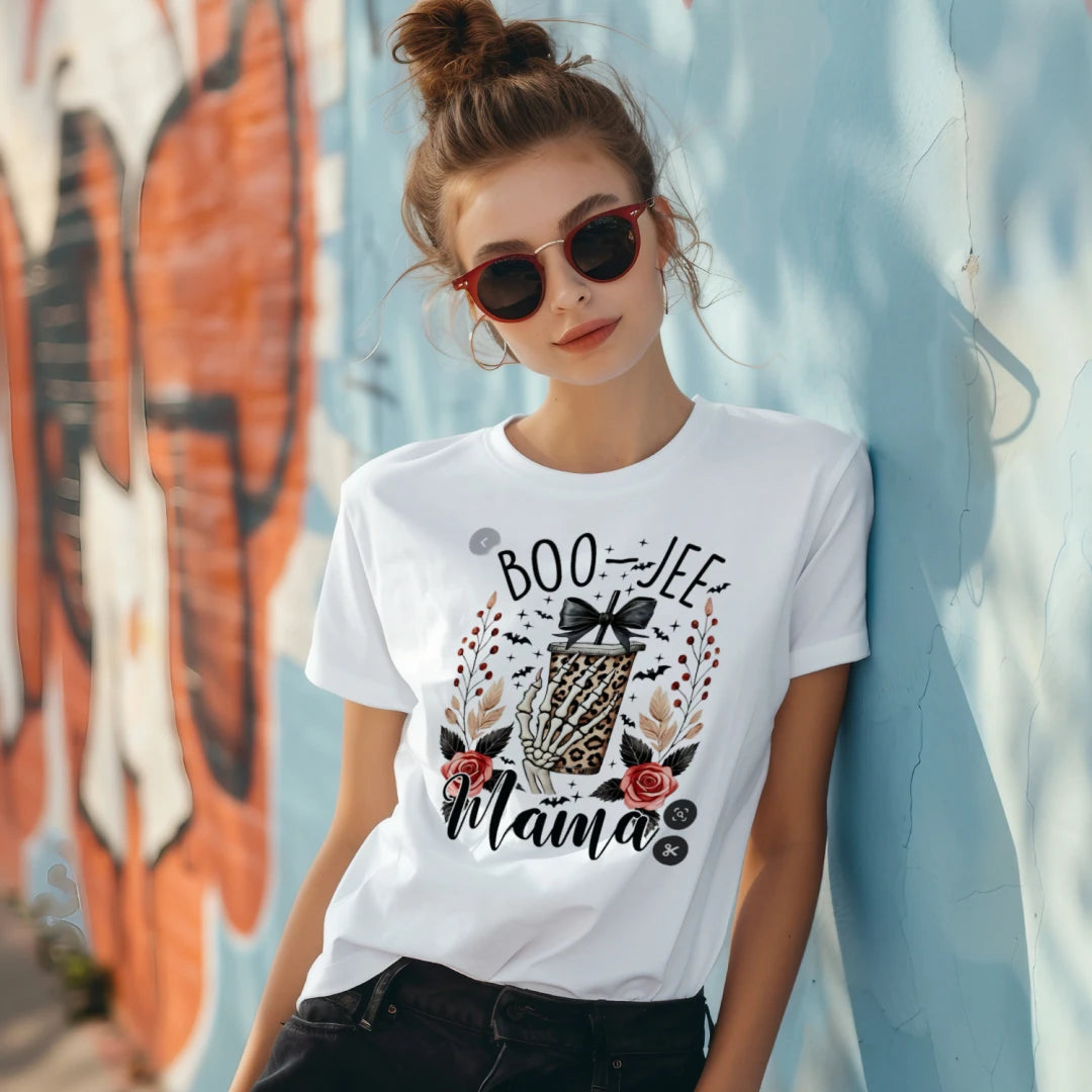 Boo-Jee Mama Halloween Graphic Tee