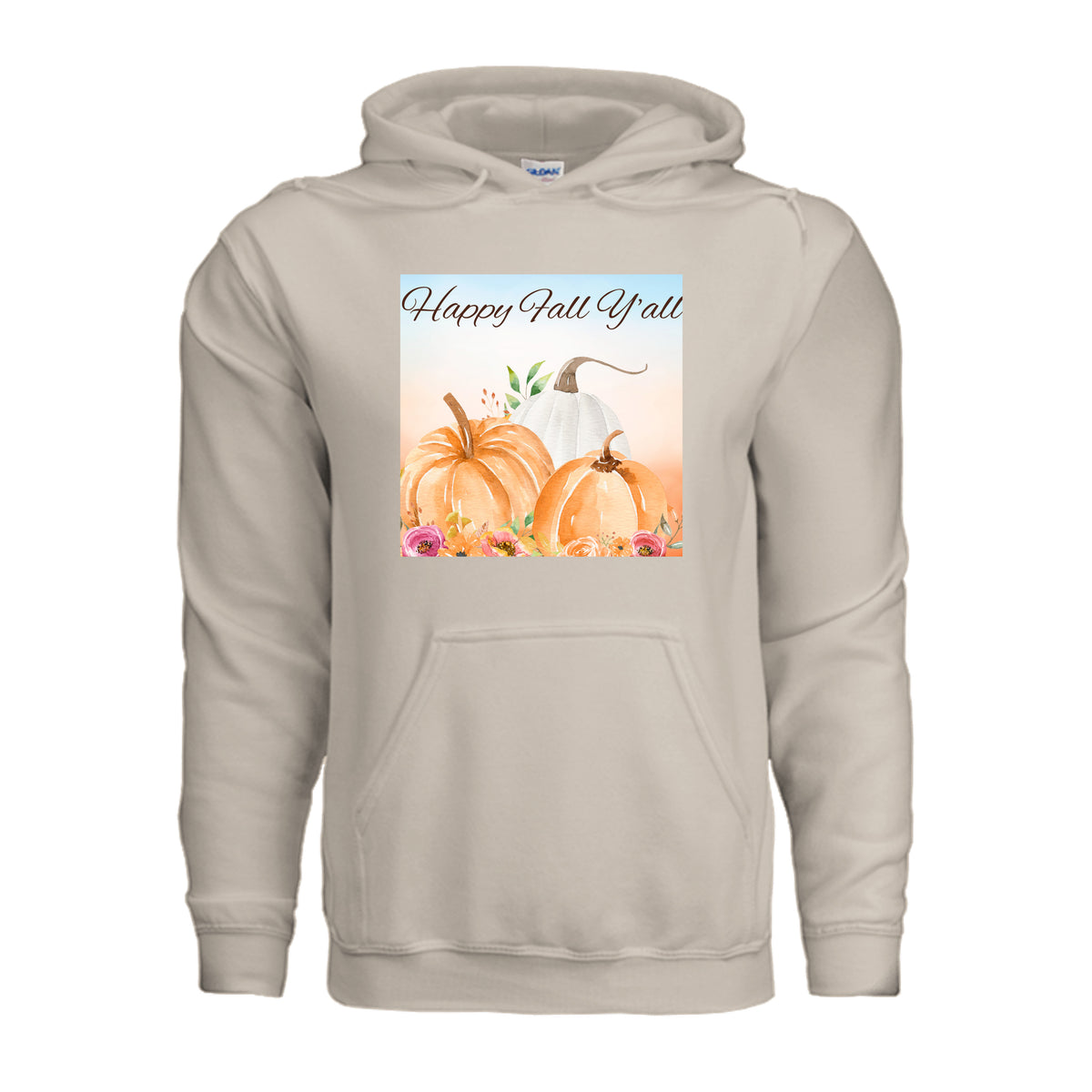 Happy Fall Y’all Pumpkin Hoodie