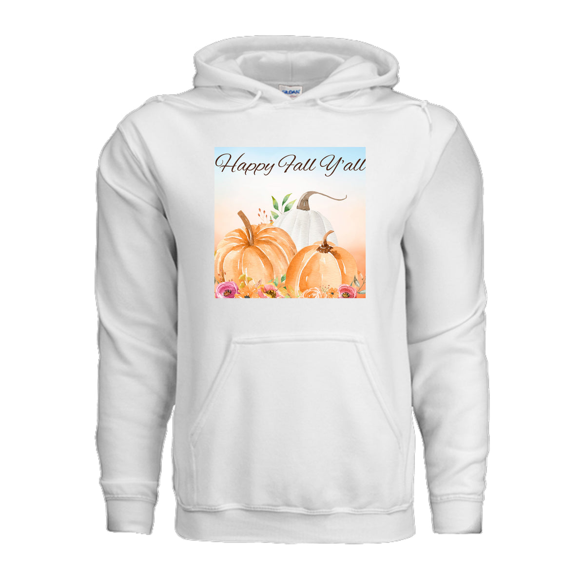 Happy Fall Y’all Pumpkin Hoodie