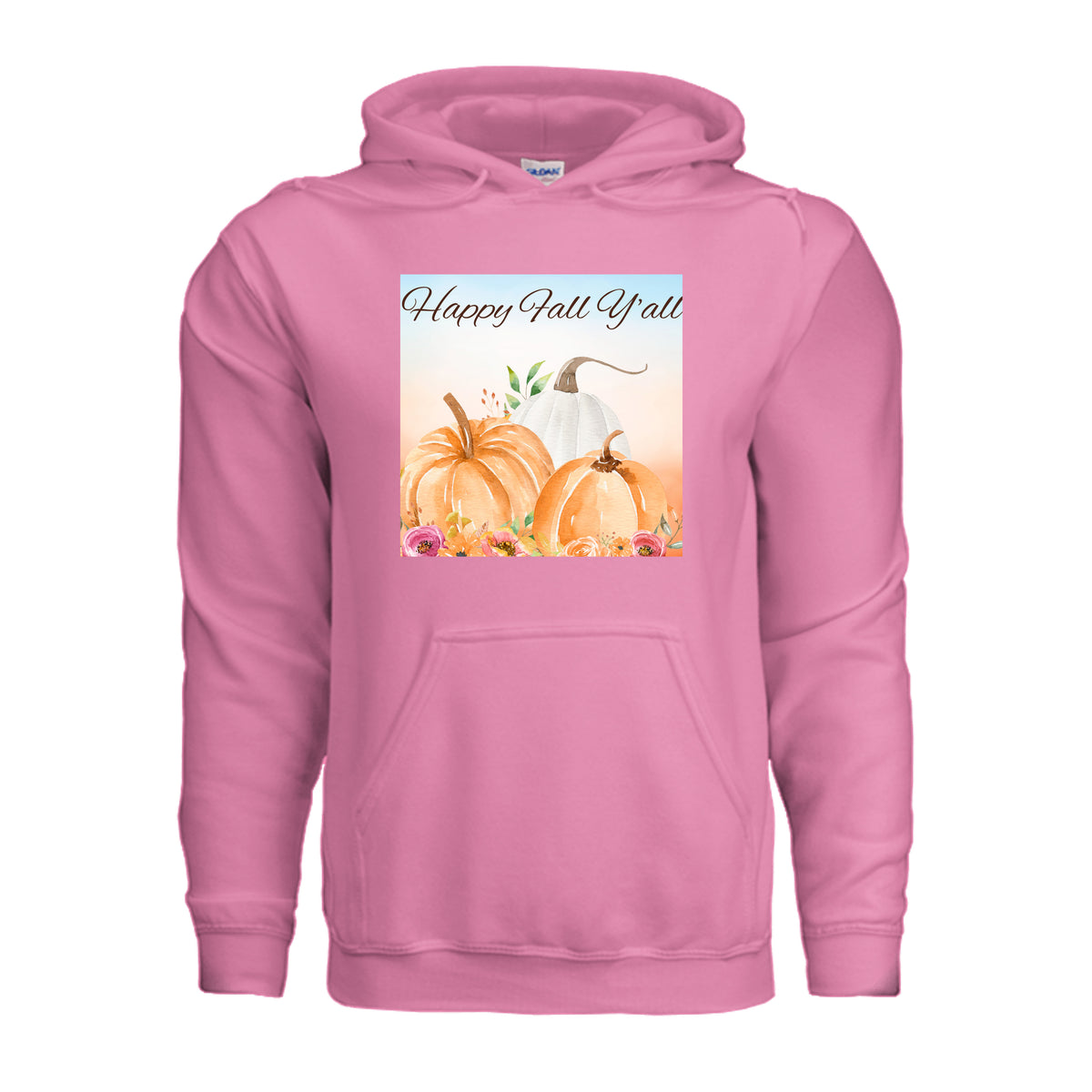 Happy Fall Y’all Pumpkin Hoodie