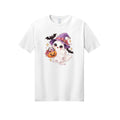 Sweet Little Witch Ghost Halloween Graphic Tee