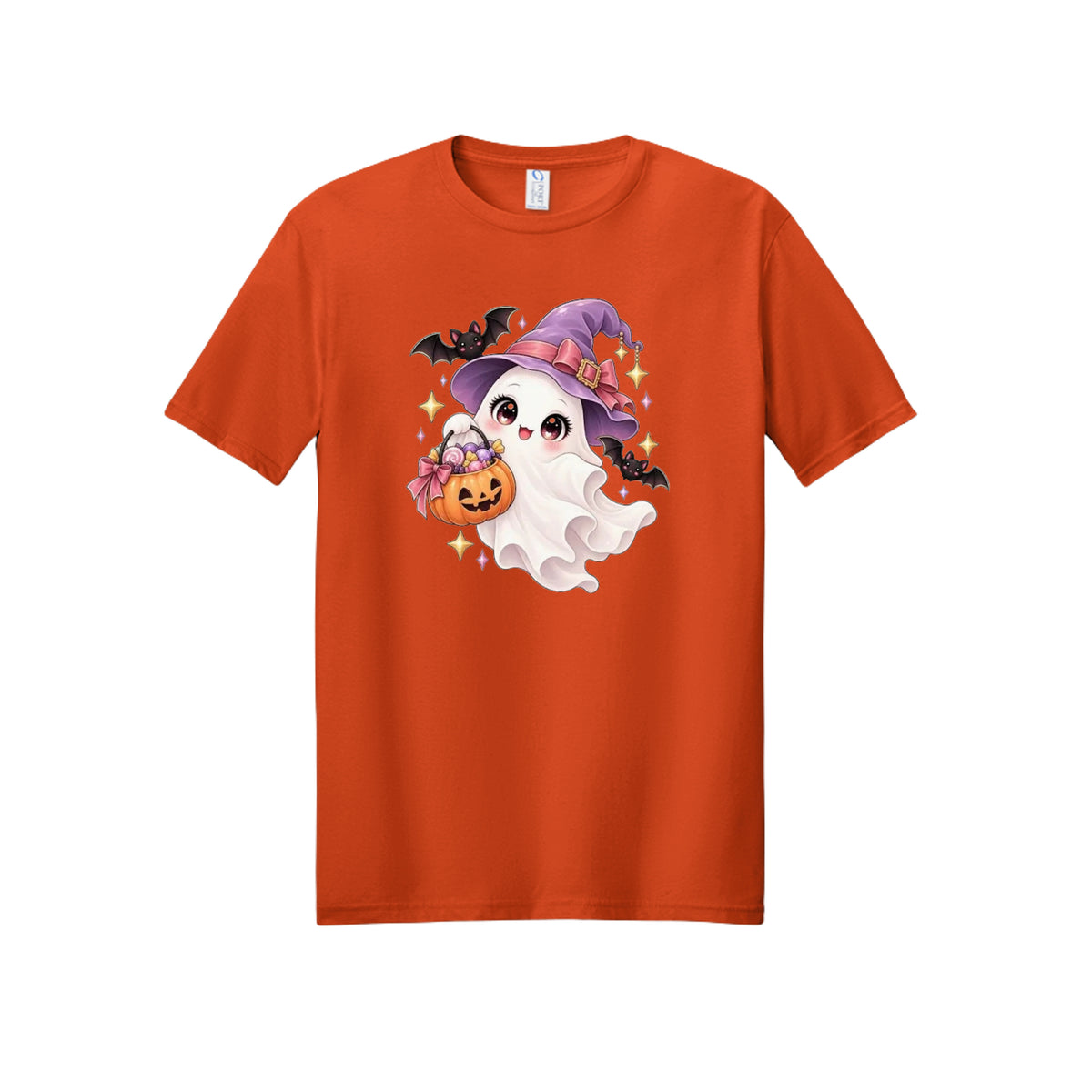 Sweet Little Witch Ghost Halloween Graphic Tee