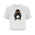 Leopard Messy Bun Graphic Tee
