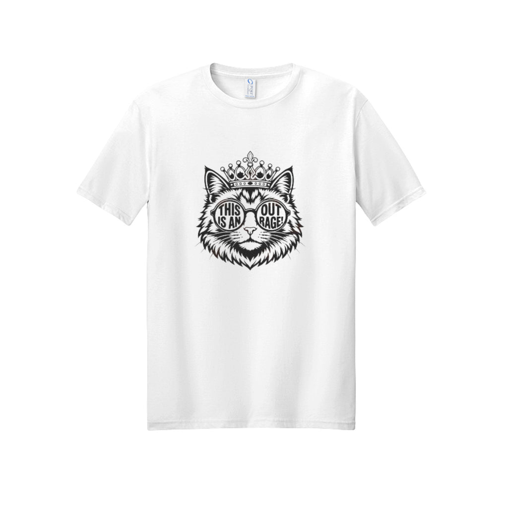 This Is an Outrage! Cat Graphic Tee