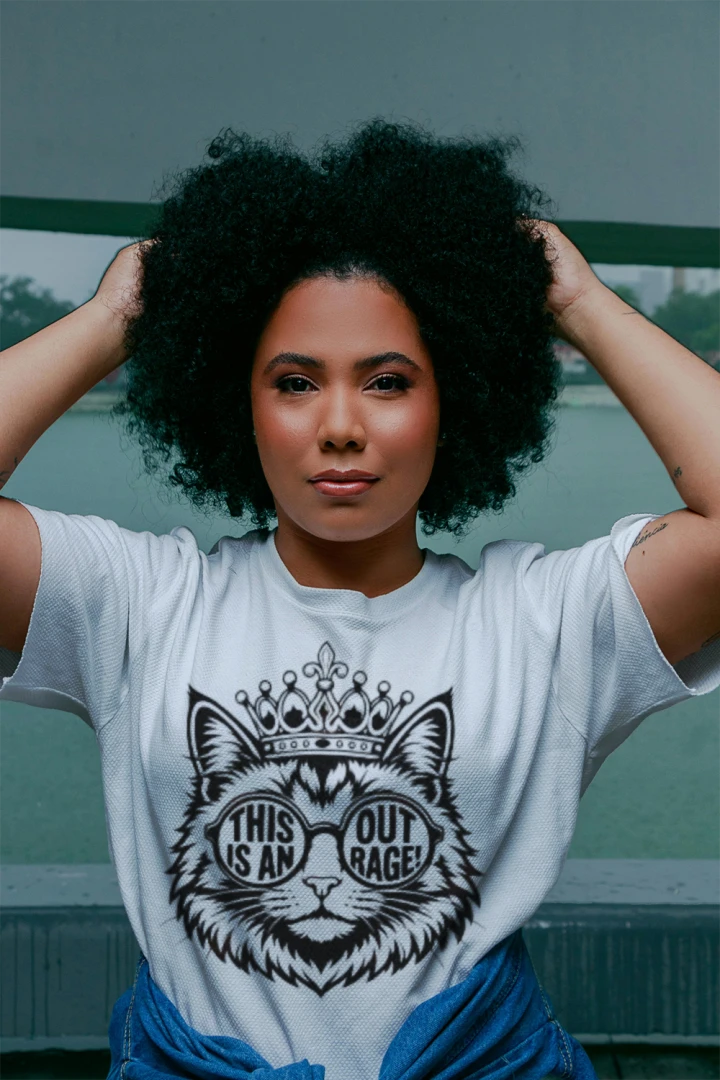 This Is an Outrage! Cat Graphic Tee