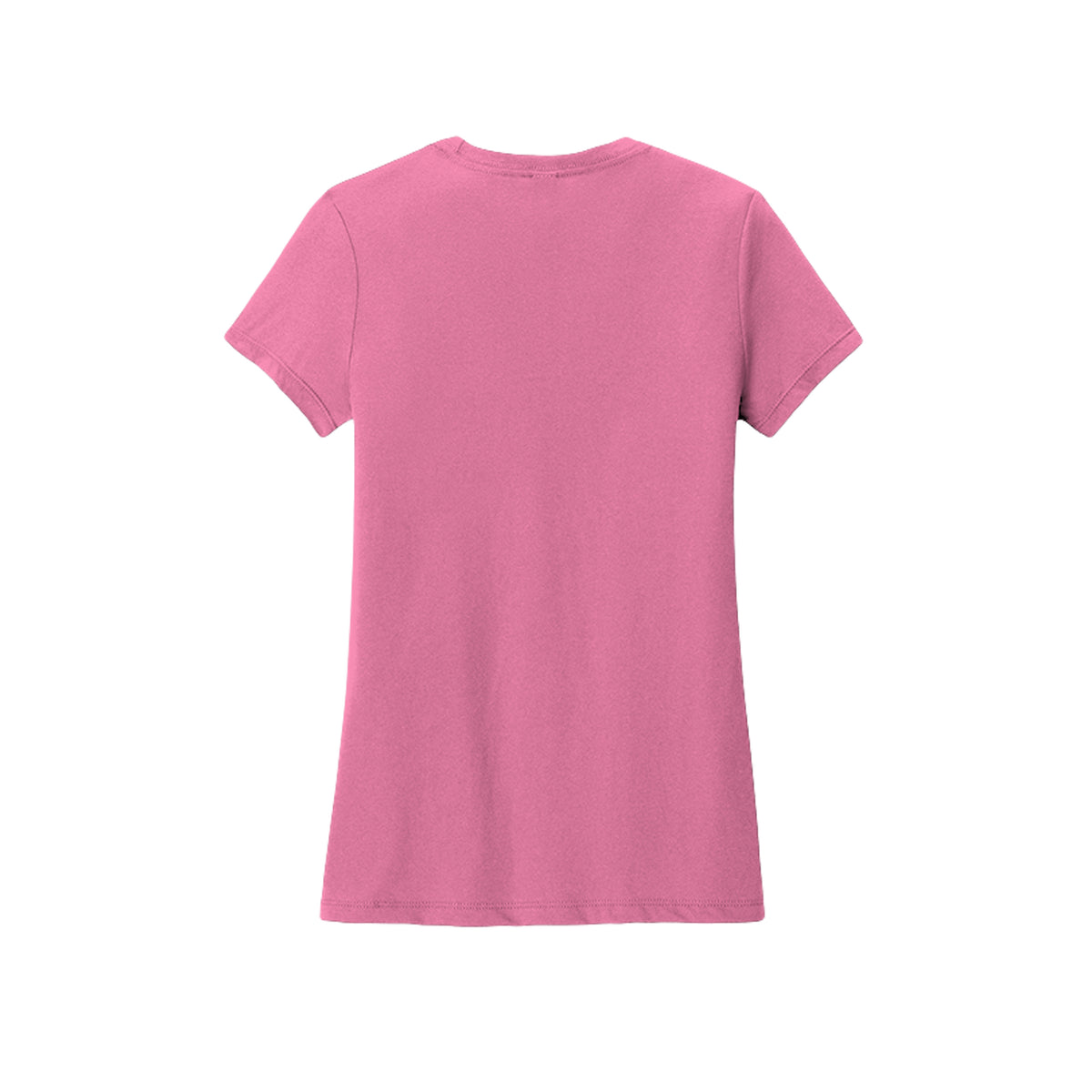 Back view of the fitted short-sleeve T-shirt for Game Day Football, with no back print.